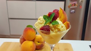 HELADO DE FRUTAS SIN MAQUINA FRUIT ICE CREAM NO MACHINE  Silvana Cocina [upl. by Worden]