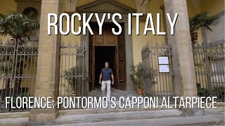 ROCKYS ITALY Florence  Pontormos Capponi Altarpiece Santa Felicita [upl. by Krawczyk]