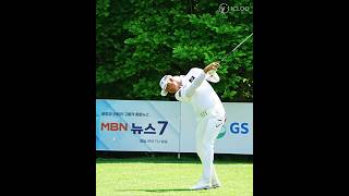 Whose swing do you think its most similar to He is top level Korean golfer [upl. by Ecienal]