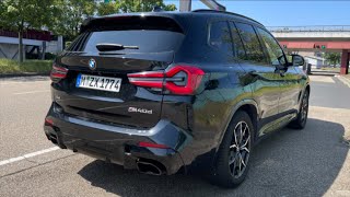 BMW X3 M40D 2023 Driving video POV [upl. by Winthorpe]