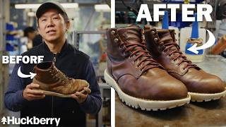 Recrafting These Danner Boots From Start To Finish  Huckberry Gear Lab [upl. by Cacia887]