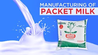 Manufacturing Of Packet Milk [upl. by Larimer]