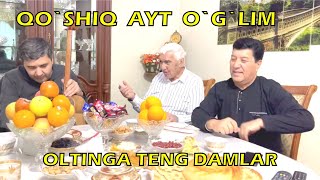 Bobomurod Hamdamov  OLTINGA TENG DAMLAR [upl. by Enilrem]