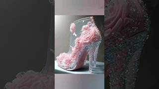 Beautiful glass heels booties fashion trending shorts ytshorts [upl. by Ecirtel]