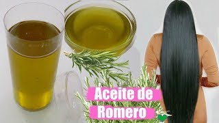 COMO HACER ACEITE DE ROMEROCrecimiento extremo del cabello en 1 Mes y Detener la Caida [upl. by Kimball]