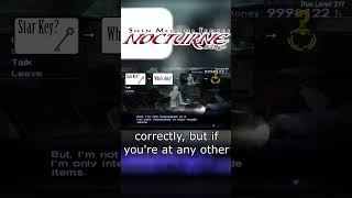 SMT Nocturne Dummy Shop Glitch smtnocturne glitch gaming shinmegamitensei [upl. by Aikar638]