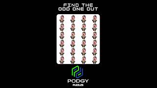 Podgy Puzzles Find the odd one out [upl. by Laekim]