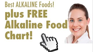 Best Alkaline Foods List Includes Alkaline food chart [upl. by Dich]