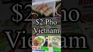 2 Pho 🍜 Saigon Vietnam at Ben Thanh Market [upl. by Poore]