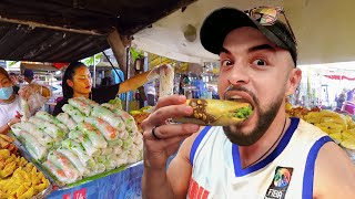 FULL DAY Overeating Filipino Street Food 🇵🇭 [upl. by Wallache112]