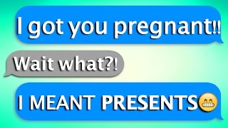 Wait Youre Pregnant  AUTOCORRECT FAILS [upl. by Susanna]