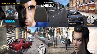 VIN DIESEL WHEELMAN On XENIA XBOX 360 EMULATOR For PC Gameplay 1 HD 60 FPS ARAF XPLAY [upl. by Nwahsor160]