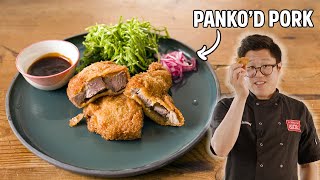 Perfectly Crispy Panko Pork Recipe [upl. by Lasser]