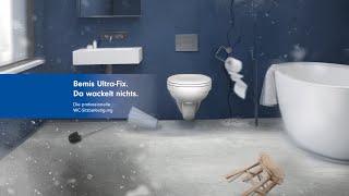 Bemis UltraFix® WCSitz  3 Schritte zur ProfiBefestigung [upl. by Aikam]