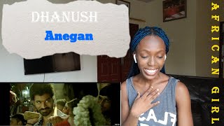 Anegan  Danga Maari Oodhari Video  African Girl REACTION  DHANUSH [upl. by Nie]