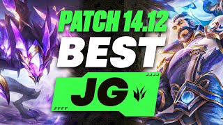 The BEST Junglers For All Ranks On Patch 1412  Season 14 Tier List League of Legends [upl. by Khudari449]