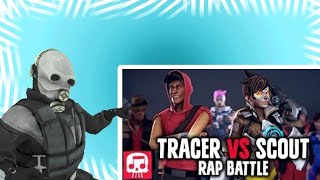 Tracer VS Scout Reaction By JT Music [upl. by Niassuh]