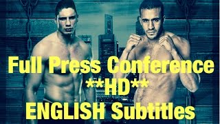 Badr hari vs rico Verhoeven  ENGLISH subtitles  HD Full press conference  بدر هاري [upl. by Enoch]