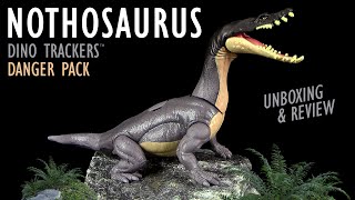 Mattel ® Jurassic World ™ Nothosaurus  Dino Trackers  Danger Pack  Unboxing amp Review [upl. by Ingemar93]