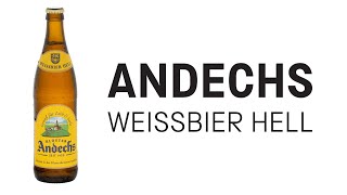 Kloster Andechs  Weissebier Hell  HopZine Beer Review [upl. by Bernie314]