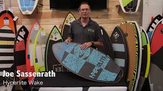 2018 Hyperlite Ripper Wakesurfer Review  Joe Sassenrath [upl. by Abernon]