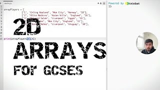 2D Arrays for GCSE Computer Science [upl. by Herv]