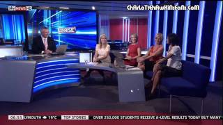 Charlotte Hawkins on Sky News Sunrise 19th August 2010  Part 1 of 3 [upl. by Kenward468]