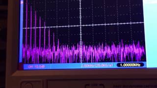 Hantek DSO5000P DSP5072P FFT waveform harmonic revisit [upl. by Jilly]