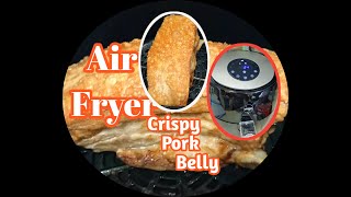 Super Crispy Pork BellyAIR FRYERMaria Vanessa Vlog [upl. by Faus]