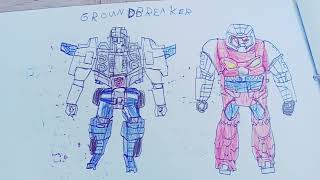 groundbreaker transformers dreamwave [upl. by Rains]