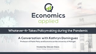 WhateverItTakes Policymaking during the Pandemic  Economics Applied [upl. by Eneri]