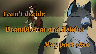 I cant decide Bramblestar and Ashfur Map part 9amp10 [upl. by Dollar853]