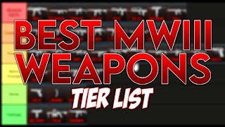 The BEST GUNS RANKED in MODERN WARFARE III Tier List [upl. by Emersen]