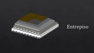 Paso a paso del sistema constructivo en ferrocemento cerramiento entrepiso y cubierta [upl. by Htes]
