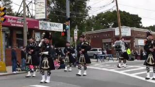 Bagpipes in 2008 Roslindale Day Parade [upl. by Opportina820]