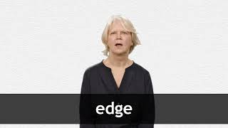 How to pronounce EDGE in American English [upl. by Fanchon870]