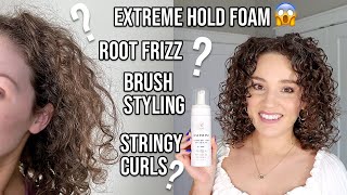 Curl Definition QampA  Innersense Mega Hold Routine 😱 [upl. by Tessler472]