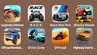 Offroad Legends 2  RACE  Race Max Pro  Blocky Roads  Offroad Revolution  Drive Zone Online [upl. by Azeret]