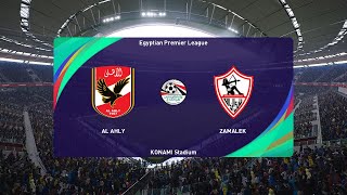 Al Ahly vs Zamalek 27092024 Final CAF Super Cup PES 2021 [upl. by Crosby]