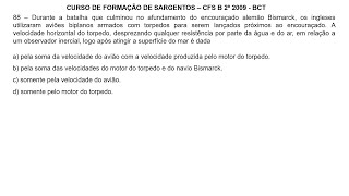 EEAR CFS B 2ª 2009 ESPECIALIDADE BCT LANÇAMENTO HORIZONTAL [upl. by Adolphus]
