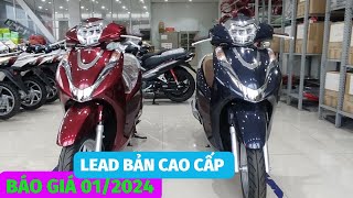 Lead 2023 bản cao cấp Review lead 125cc bản đèn led Báo giá Lead tháng 012024 lead2023 [upl. by Rube]