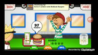 playing Papas Burgeria To Go part 1 [upl. by Mureil]