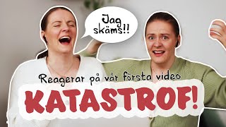 REAGERAR PÅ VÅR FÖRSTA VIDEO [upl. by Amron]