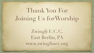 Zwingli UCC of East Berlin PA Live Stream [upl. by Cirred]