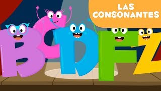 Mis primeras letras  Las consonantes para niños [upl. by Pietro]