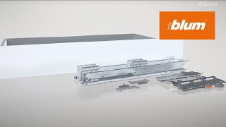 Assembly of TIPON BLUMOTION for MERIVOBOX  Blum [upl. by Eizus]