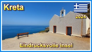 Kreta 2024  Eindrucksvolle Insel  4K [upl. by Keithley432]