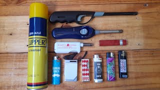 How To Refill Vintage Gas Lighters diy [upl. by Mallina]