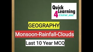 MonsoonRainfallClouds Geography  TamilEnglish [upl. by Crespo501]