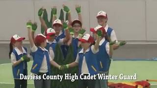 Daviess County High School Cadet Winter Guard [upl. by Ayerf]